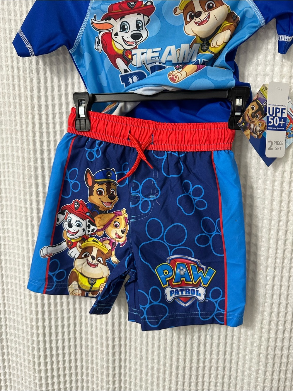 Paw Patrol Kids' Blue Team Paw UPF 50+ Swim Set - Picture 3 of 7